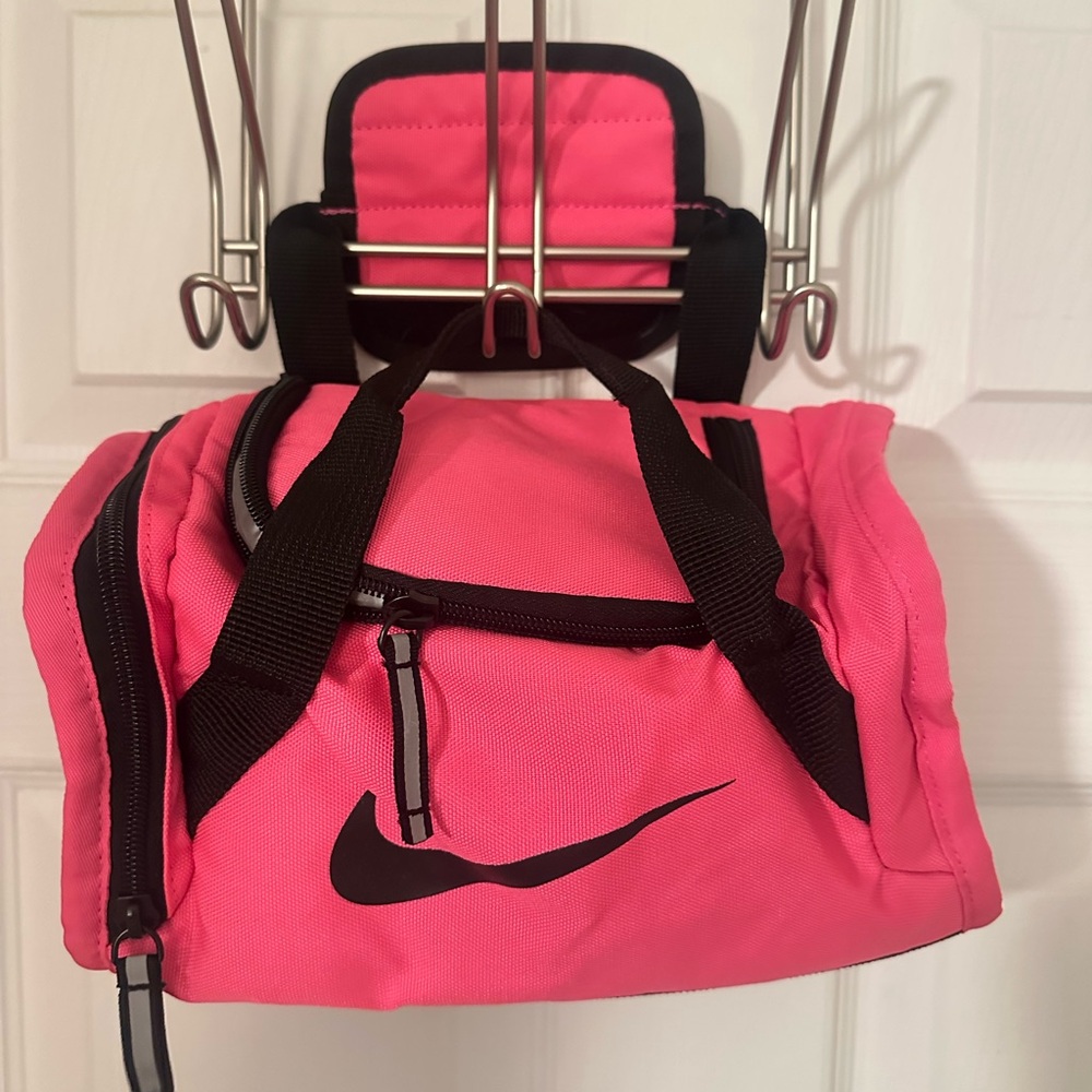 Nike Pink and Black Women's Bag